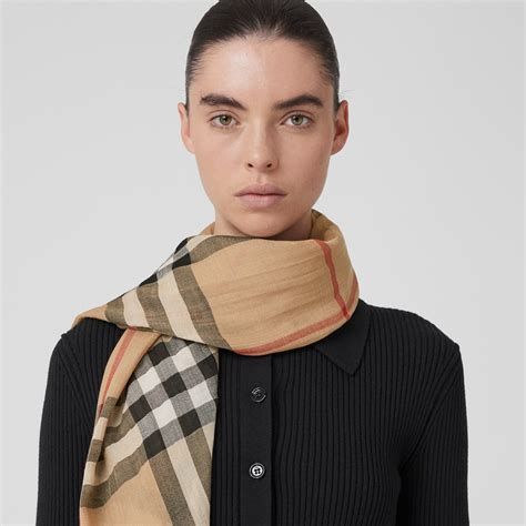 wool silk burberry scarf|Burberry scarves official site.